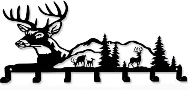 Wall Mounted Hooks & Dish Racks