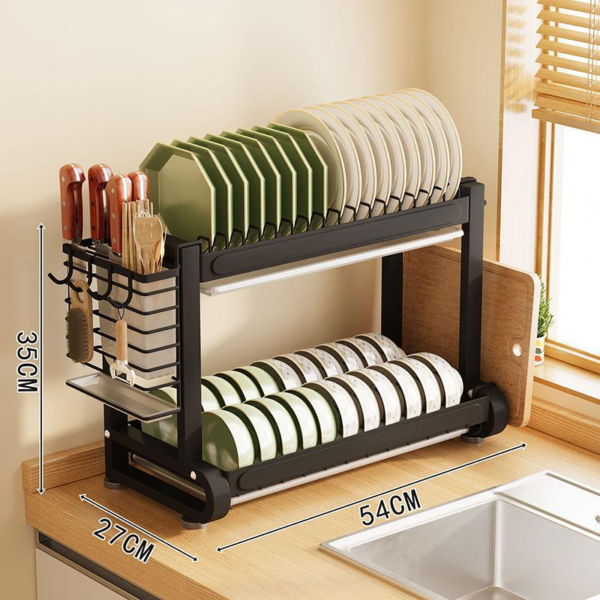 Wall Mounted Hooks & Dish Racks