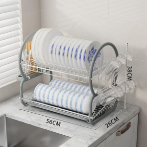 Wall Mounted Hooks & Dish Racks