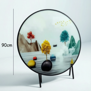 Folding Glass Table-IV